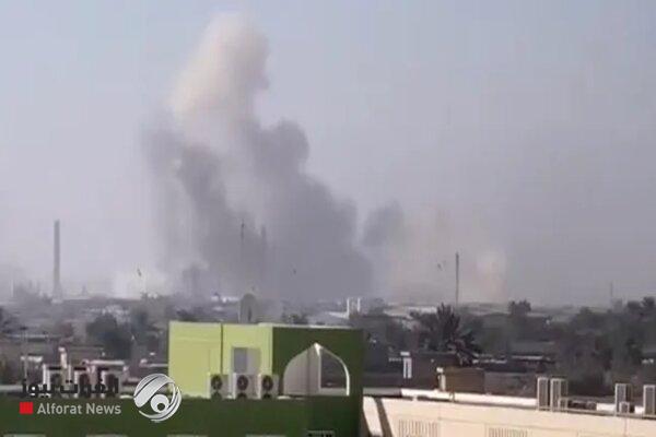 استشهاد واصابة 10 من الحشد الشعبي بقصف صهيوني في القائم