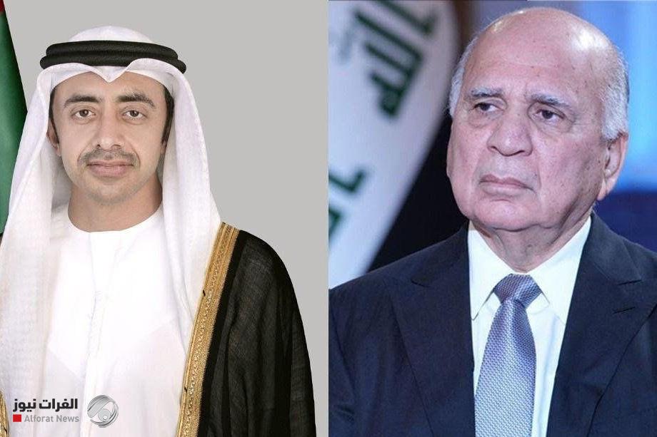 وزير الخارجية لنظيره الإماراتي: العراق تبنى منذ البداية موقفاً ثابتاً برفض الحرب واستمرارها