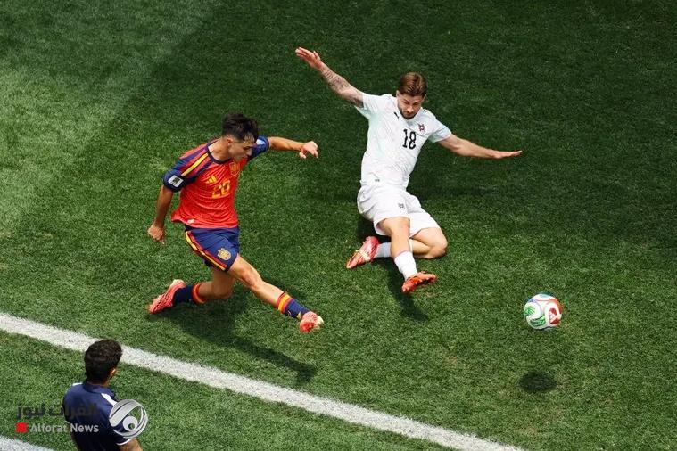 إسبانيا تهزم النمسا وتتأهل الى دور الـ 16 بكأس العالم