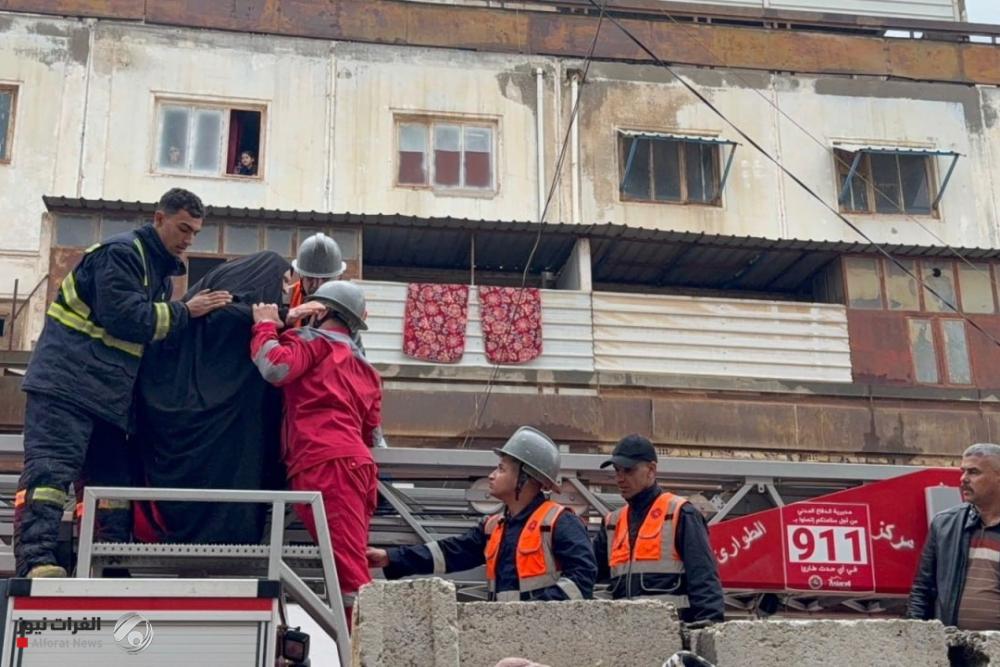 بالصور.. انهيار شقق سكنية في كربلاء والدفاع المدني يتدخل لإنقاذ العوائل