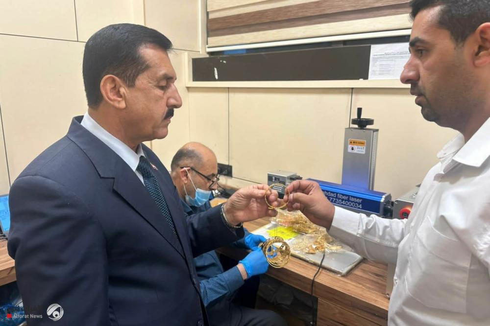 التخطيط: دخول أكثر من نصف طن من الذهب عبر مطار بغداد خلال 24 ساعة