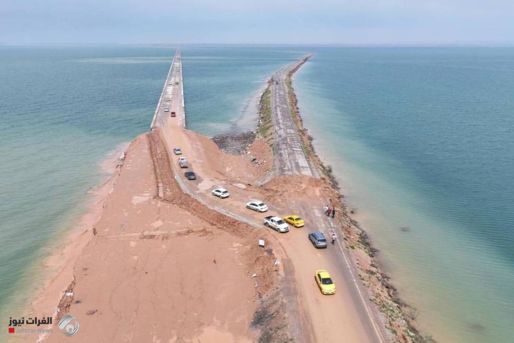 الإعمار تكشف سبب اغلاق جسر بحيرة حمرين وموعد إعادة افتتاحه