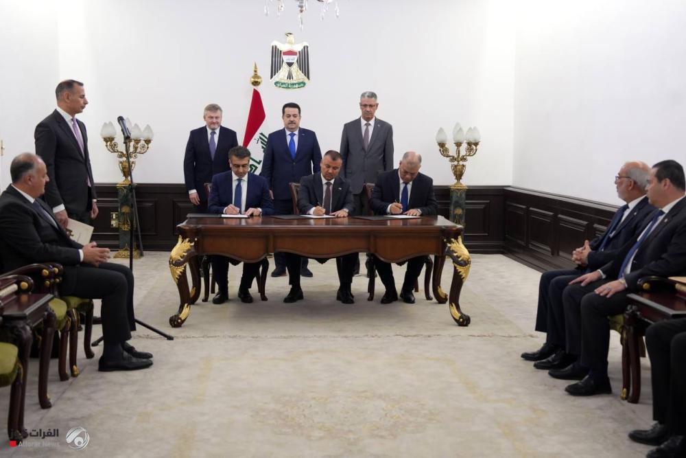 توقيع عقد مع شركة (BP) لتطوير وإنتاج حقول كركوك النفطية الأربعة