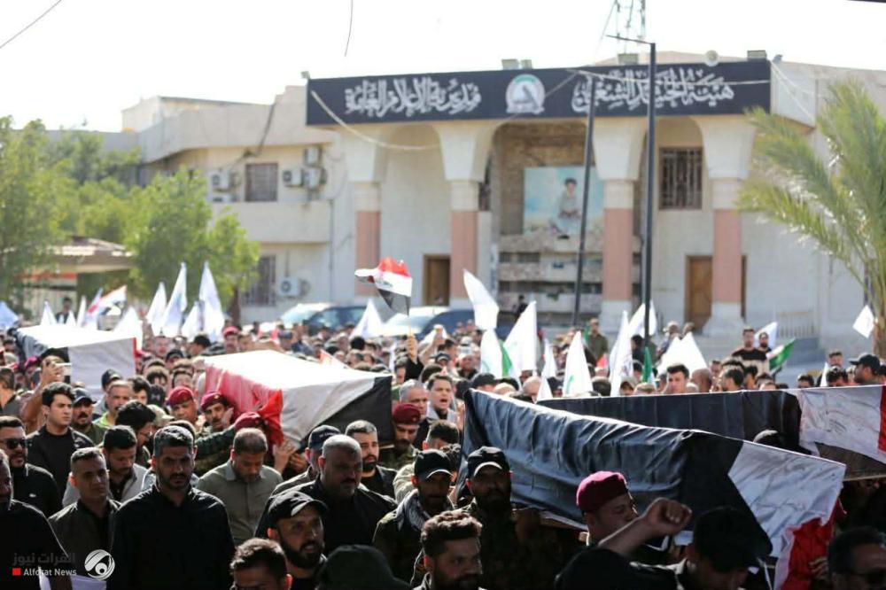 الحشد الشعبي: استشهاد 4 من منتسبينا بقصف غادر في ديالى