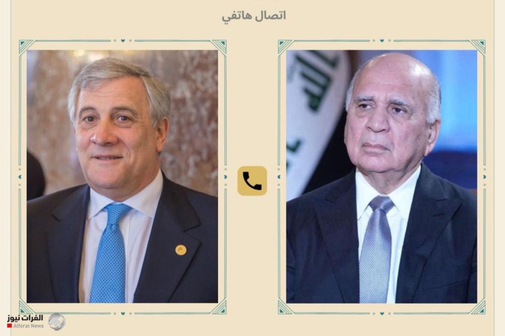 حسين لنظيره الإيطالي: دفع العراق إلى الحرب قد يؤدي إلى توسيع نطاق الصراع