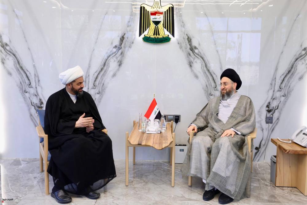 ملفات مهمة على الطاولة.. السيد الحكيم يلتقي الشيخ الخزعلي
