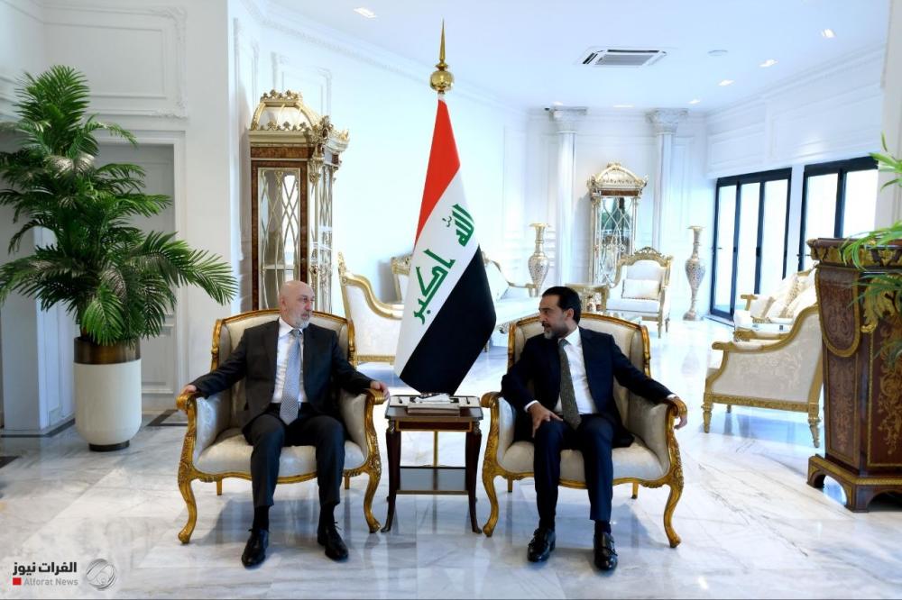 رئيس الجمهورية والحلبوسي يبحثان ملف استكمال الكابينة الوزارية وحسم الاستحقاقات الدستورية