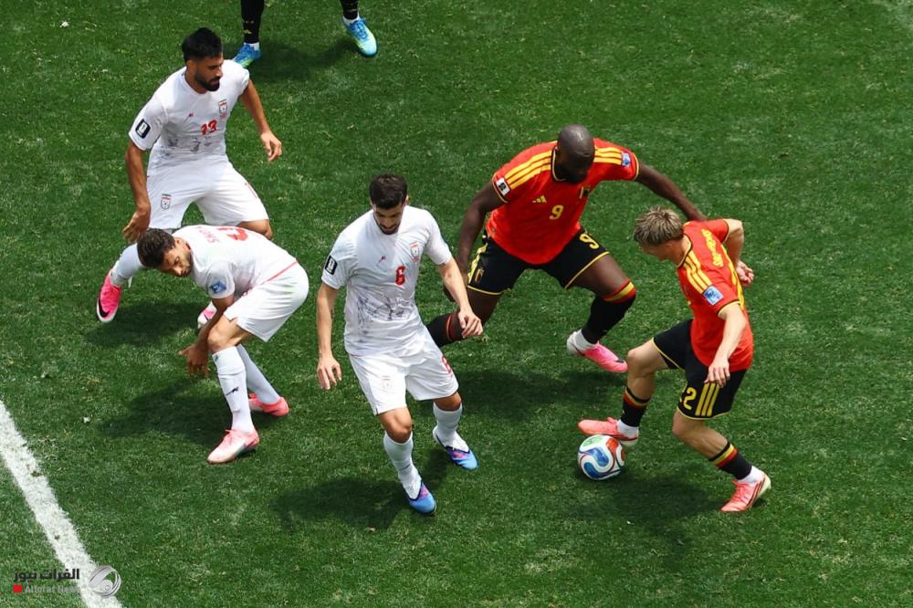 كأس العالم.. ايران تتعادل أمام بلجيكا