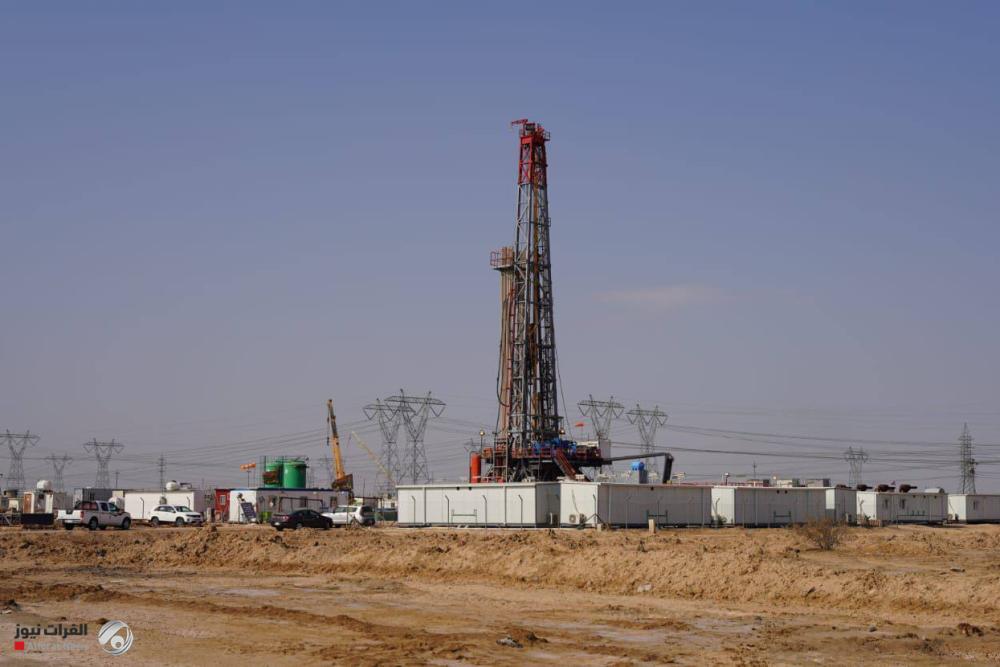 انجاز حفر بئر نفطي في بغداد