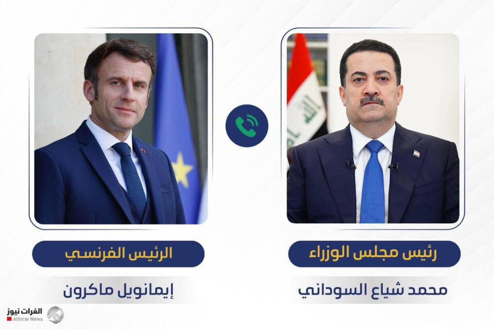 السوداني لماكرون: نجري تحقيقاً باستهداف جنود فرنسيين في أربيل