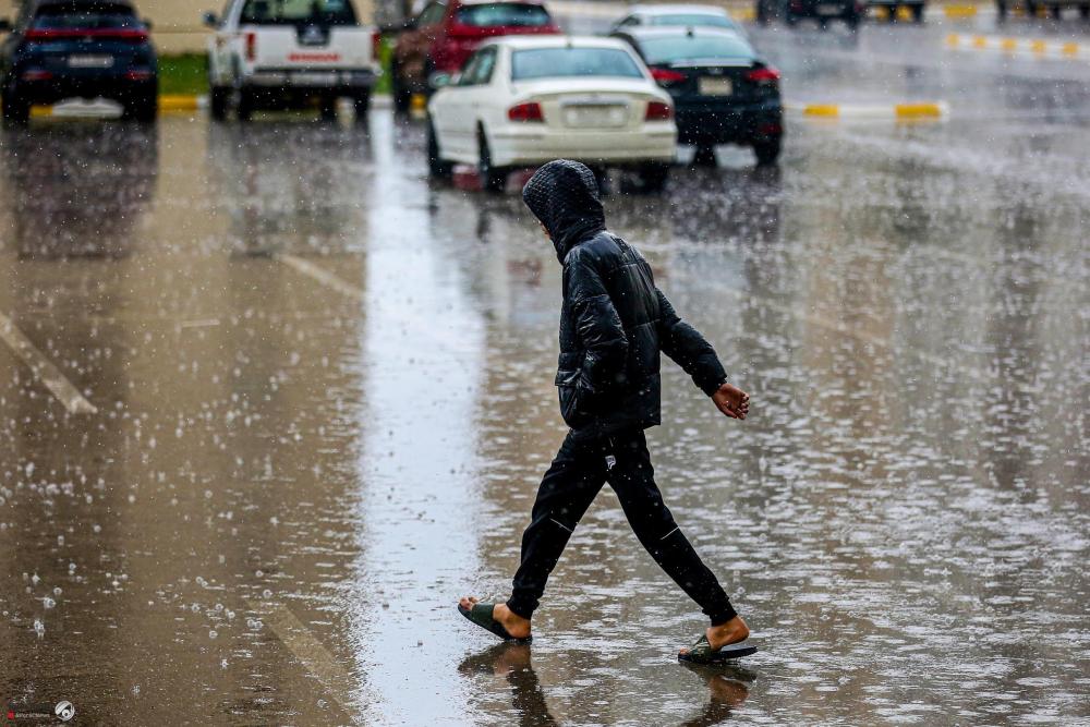 الأنواء الجوية تنشر كميات الأمطار المتساقطة بعموم العراق