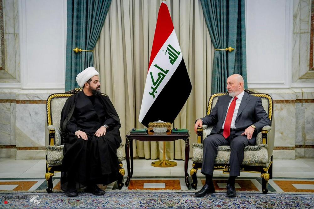 آميدي والشيخ الخزعلي يؤكدان الإسراع بحسم اختيار رئيس الوزراء ضمن التوقيتات الدستورية