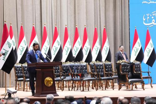 حكومة الزيدي تنال ثقة مجلس النواب وتؤدي اليمين الدستورية
