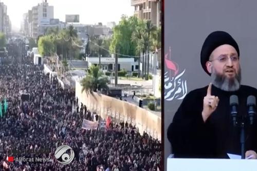 السيد الحكيم: إلتفاف شعبنا حول المرجعية العليا كان وسيبقى الحصن الحصين لبلدنا
