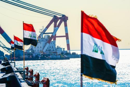 الموانئ: سلاسل الإمداد للعراق تعمل طبيعيا بعد مضيق هرمز