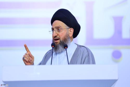 السيد الحكيم يثمن موقف السيد الصدر والشيخ الخزعلي وكتائب الإمام علي {ع} بحصر السلاح بيد الدولة