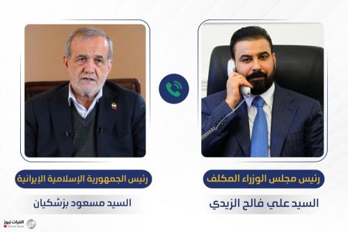 الزيدي للرئيس الإيراني: العراق قادر على لعب دور الوساطة بين طهران وواشطن
