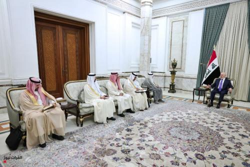 رئيس الجمهورية لوفد مجلس التعاون الخليجي: أمن العراق ودول الخليج مترابط ويكمل أحدهما الآخر