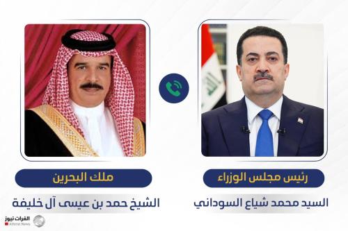 السوداني يبحث مع ملك البحرين ضرورة وقف فوري للعمليات العسكرية