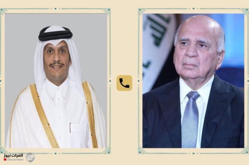 وزير الخارجية يَبحثُ هاتفياً مع نظيره القَطري سُبُلَ وَقف التَّصعيدِ في المِنطَقة