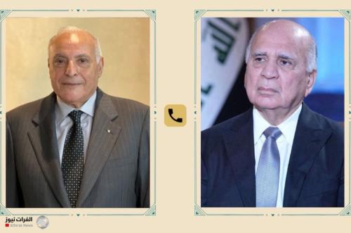 وزير الخارجية ونظيره الجزائري يبحثان التداعيات الناجمة عن استمرار الحرب في المنطقة