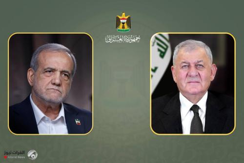 الرئيسان العراقي والإيراني يبحثان خفض التصعيد.. ومبادرة للتعاون الإقليمي