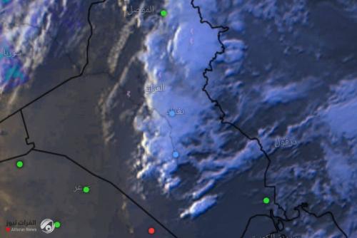 حزام رعدي يمتد من النجف إلى بغداد وتوقعات بأمطار غزيرة الليلة