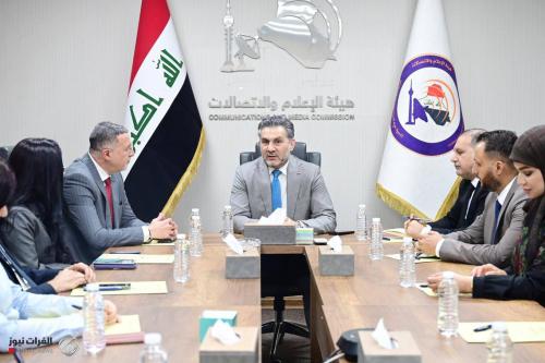 أبو كلل يناقش مع زين العراق اعتماد تقنيات الذكاء الاصطناعي