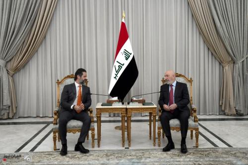 رئيس الجمهورية وقوباد طالباني يؤكدان مواصلة الحوار بين بغداد وأربيل
