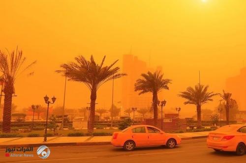 عاصفة غبارية كثيفة تهدد العراق الليلة