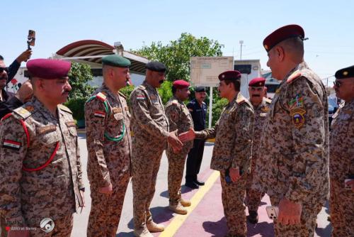 وفد عسكري رفيع يصل الى كربلاء لمتابعة خطة عاشوراء