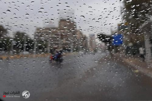 توقعات باستمرار هطول الأمطار في مدن عدة الليلة ونهار الغد