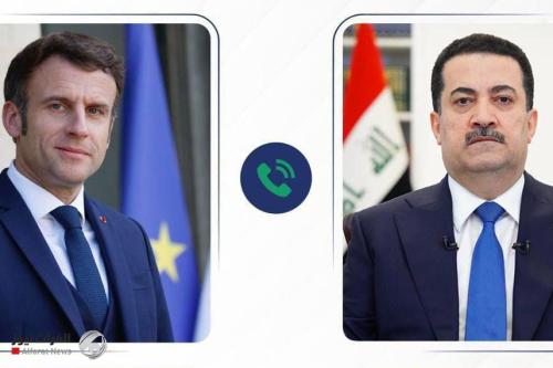السوداني وماكرون يدينان انتهاك سيادة العراق والاعتداء على قواته الأمنية