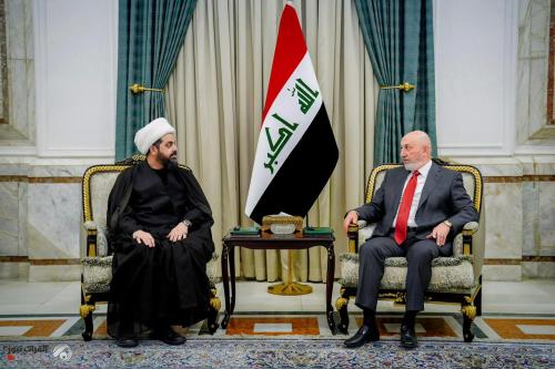 آميدي والشيخ الخزعلي يؤكدان الإسراع بحسم اختيار رئيس الوزراء ضمن التوقيتات الدستورية